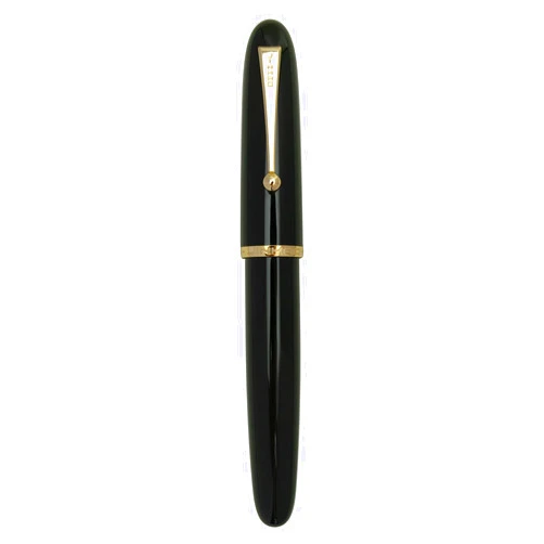 BALDHEADSALLY Jinhao DADAO 9019 Fountain Pen, Black, Golden Clip, Extra Fine Nib With High-capacity Ink Converter Writing Calligraphy Pen