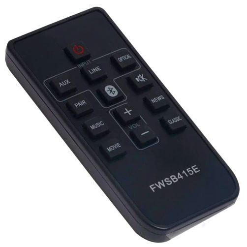 Beyution FWSB415E WIR113001-FA Replace Remote Control Fit for Sanyo Sound Bar WIR113001-FA0 WIR113001-FA03 WIR113001-FA05 WIR113001FA0 WIR113001FA03 FWSB415E FWSA205E
