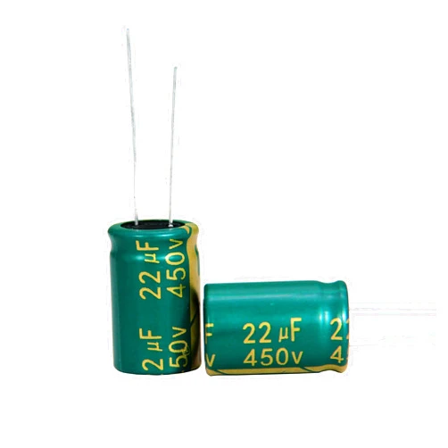 TUPMMNUY 22uf 450V Capacitors 13x20mm ±20% 105C Aluminum Electrolytic Capacitor 22uf 450V (Pack of 6pcs)