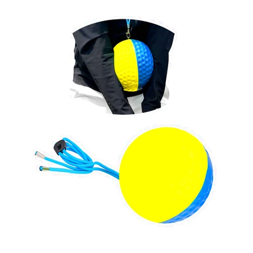 Cusprtm Golf Training Aid Ball for Impact Precision & Consistent Swings - Master Body Connection to Fix Slicing, Scooping & Chicken Wing | Simple and Effective Golf Training Tool