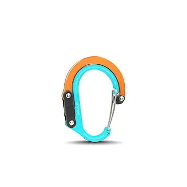 HEROCLIP Carabiner Clip and Hook (Small) | for Purse, Stroller, and Backpack Solar Flare