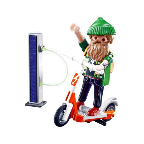 Playmobil - Man with E-Scooter