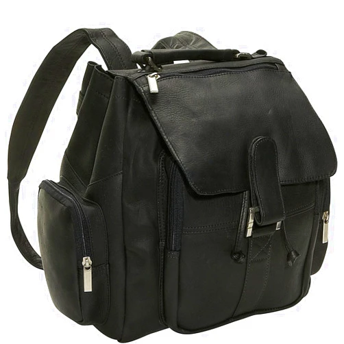 David King & Co. Top Handle Promotional Backpack, Black, One Size