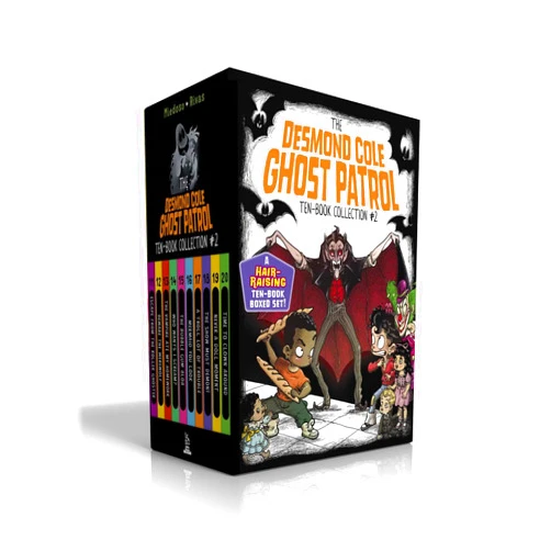 Andres Miedoso,Victor Rivas The Desmond Cole Ghost Patrol Ten-Book Collection #2 (Boxed Set): Escape from the Roller Ghoster; Beware the Werewolf; The Vampire Ate My Homework; ... Never a Doll Moment; Time to Clown Around