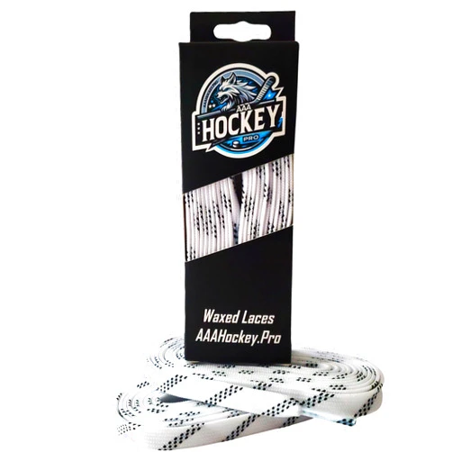 AAA Hockey Pro Waxed Hockey Laces - Veteran Owned Company
