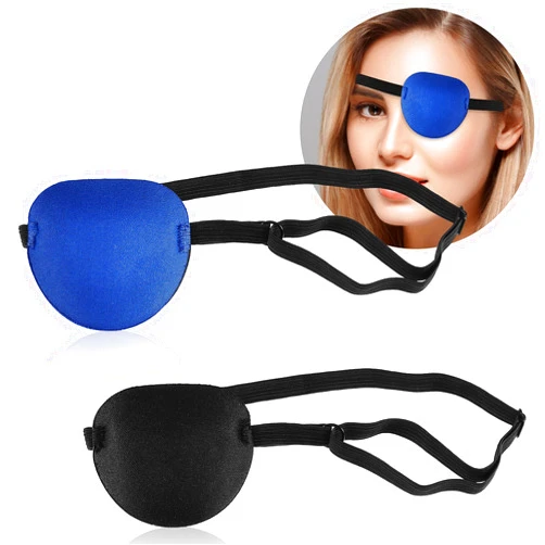 Ouligay 2Pcs Eye Patches for Adults Eye Patch 3D Eye Patch Adjustable Medical Eyepatch for Lazy Eye Amblyopia Strabismus Lazy Eye Patches for Left or Right Eyes