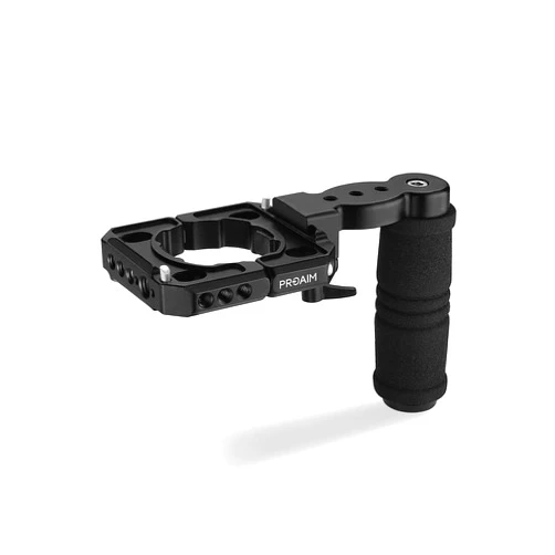PROAIM Accessory Mounting Clamp for DJ-RN-S Camera Gimbal & & Arm-Vest Stabilization Systems. includes Rubber-Padded Handle (MC-RONS)