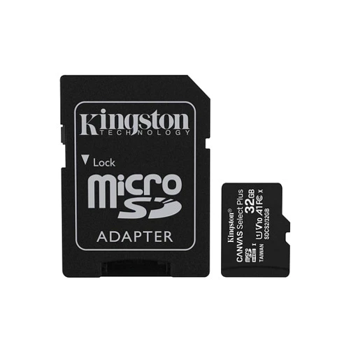 Kingston 32GB microSDHC Canvas Select Plus Class 10 Flash Memory Card SDCS2 Memory
