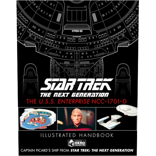 Ben Robinson,Marcus Riley,Rob Garrard,Ian Fullwood Star Trek The Next Generation: The U.S.S. Enterprise NCC-1701-D Illustrated Handbook (Star Trek Illustrated Handbooks)