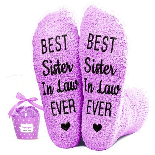 HAPPYPOP Gifts For Mom, Sister In Law, Mother In Law, Daughter In Law, Aunt Gifts, Sister Gifts, Mothers Day Socks