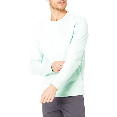 Amazon Essentials Men's Long-Sleeve Lightweight French Terry Crewneck Sweatshirt