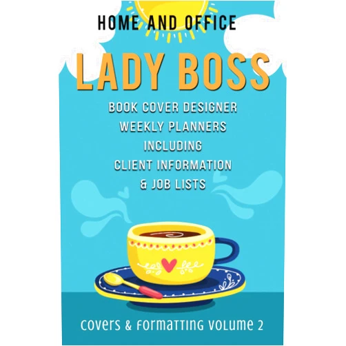 Paradox Press,Paradox Book Covers Formatting Lady Boss - Book Cover Designer Volume 2: Weekly Planner and Notes - Including Client Information and Job Lists (Office Notebooks & Journals)
