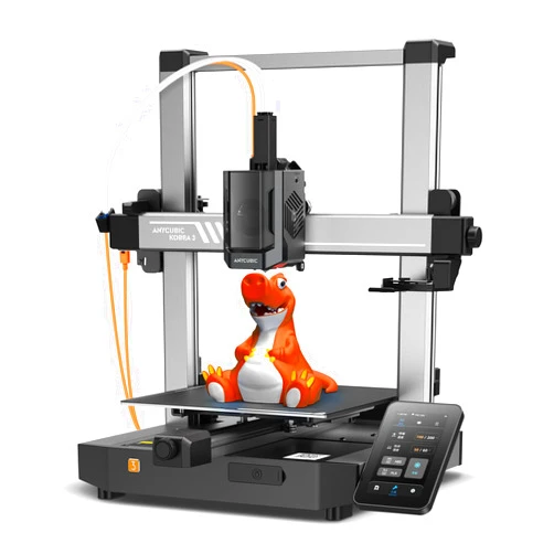 Anycubic Kobra 3 3D Printer Only, Max 600mm/s Print Speed Full-auto Calibration Details Better, Multi-Color 3D Printing Need with Additional Anycubic ACE Pro, Explore Endless Fun 9.8