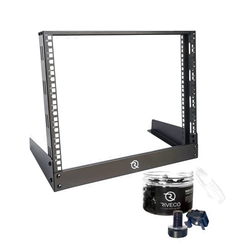 RIVECO 8U Desktop Rack for Network & Audio and RIVECO M6 Rack Screws