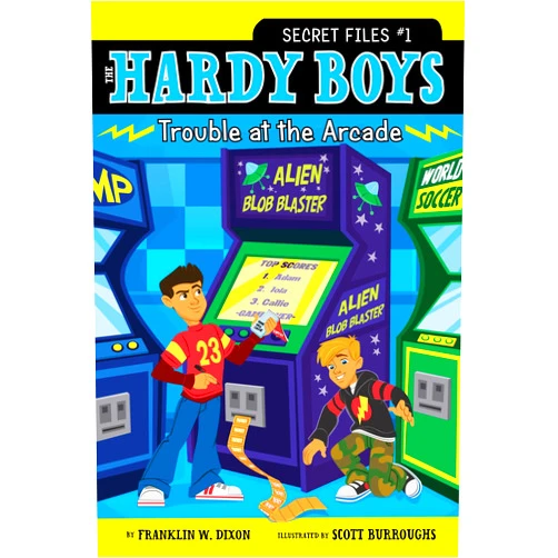 By Franklin W. Dixon (Author), Scott Burroughs (Illustrator) Trouble at the Arcade (Hardy Boys: The Secret Files)