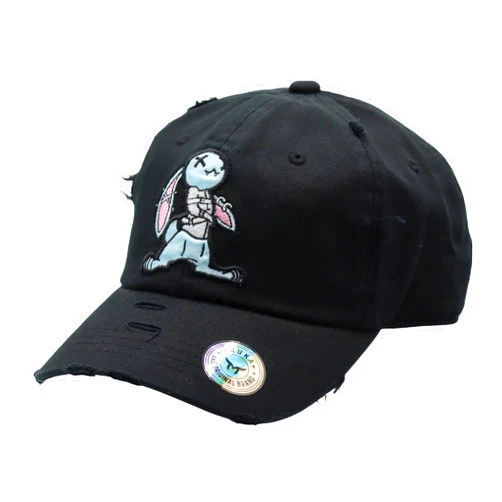 MU:KA: Muka Dad Hat Streetwear Hip Hop Graphic Hats Bunny Embroidery Dad Hat Women Men Baseball Cap Designs
