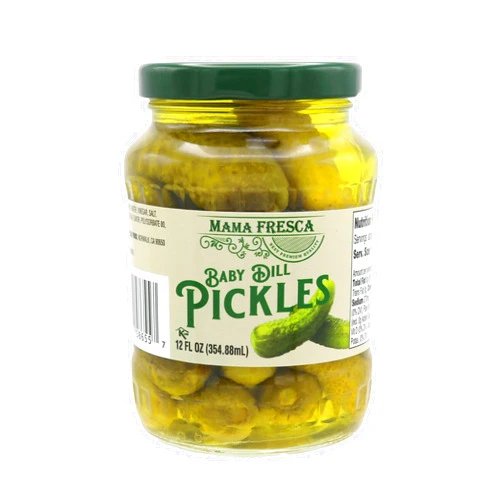 MW Polar Mama Fresca Baby Dill Pickles 12 fl oz Jar (Pack of 6)