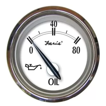 Faria Beede Instruments Newport SS 2 Inch Oil Pressure Gauge - 25001