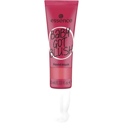 essence | Baby Got Blush Liquid Blush | Lightweight, Buildable, Radiant with Sponge Applicator | Vegan & Cruelty Free (20 | Blushin Berry)