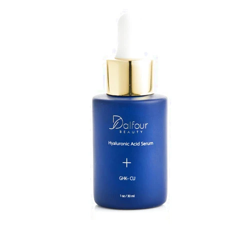 Dalfour Beauty Hyuloronic Serum, Advanced Skin Hydration with Powerful Skin Firming + GHK-CU