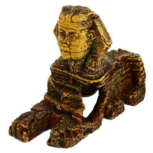 TEHAUX 1Pc Aquarium Decoration Aquarium Sphinx Statue Fish Tank Landscaping Decor