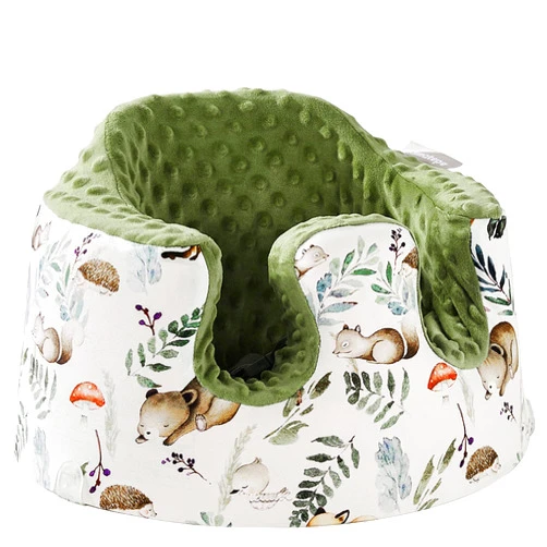 Mamatepe Seat Cover Compatible with Bumbo Seat,Breathable Baby Bumbo Seat Cover,Soft Bumbo Floor Seat Cover for Baby Girl Boy,Only Compatible with Bumbo Seat (Forest)