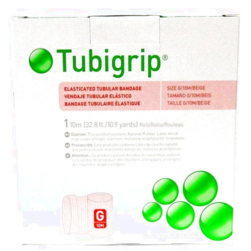 Tubigrip Size G Tubular Bandage 10M Box Beige (4.5x32.81')