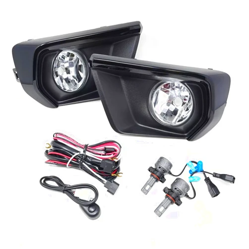 SSHLIGHT LED Fog Lights Kit Compatible with Chevy Colorado 2021-2022 with Clear Lens Bezel Switch Wires Bulbs(Not Fit ZR2 Model)