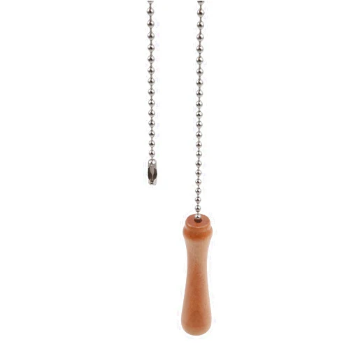 LILIYUAN Ceiling Fan Pull Chains, Wooden Pull Chain Extension for Ceiling Light Lamp Fan Chain