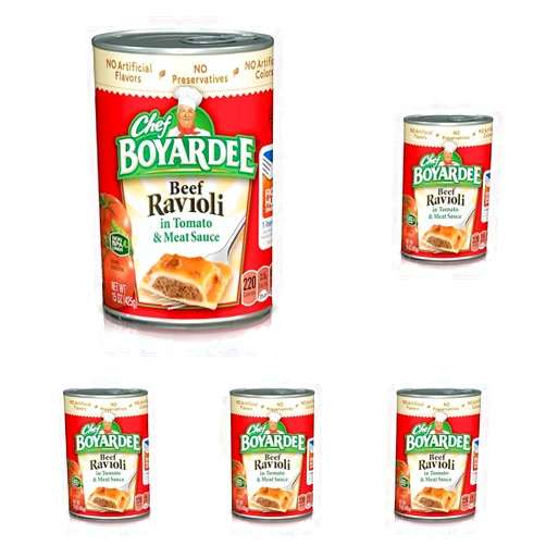 Chef Boyardee Beef Ravioli, 15 oz (Pack of 5)