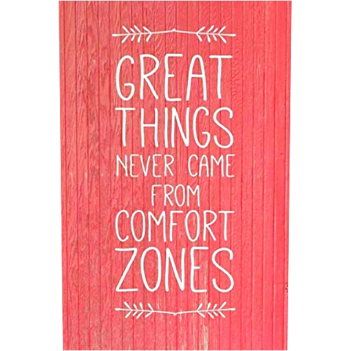 By Funn Achlid modern Lovely (Author) Great things never came from comfort zones notebook journal: lined NoteBook / Journal / Gift , 120 blank Pages, 6x9 Inches Matte Finish