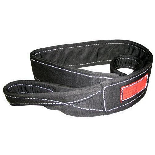 Stren-Flex EEF1-904CW-6 Type 3 Heavy Duty Nylon Flat Eye and Eye Completely Wrapped Web Sling, 1 Ply, 6400 lbs Vertical Load Capacity, 6' Length x 4