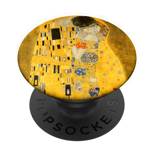 Gustav Klimt Art Nouveau Symbolism The Kiss The Kiss Gustav Klimt Art Nouveau Symbolism Painting PopSockets Standard PopGrip