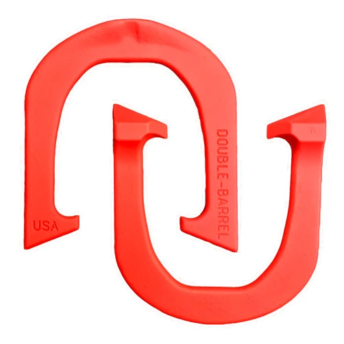 Thoroughbred Horseshoes Double-Barrel Professional Pitching Horseshoes- Made in The USA