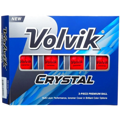 Volvik New Crystal Golf Balls Dozen