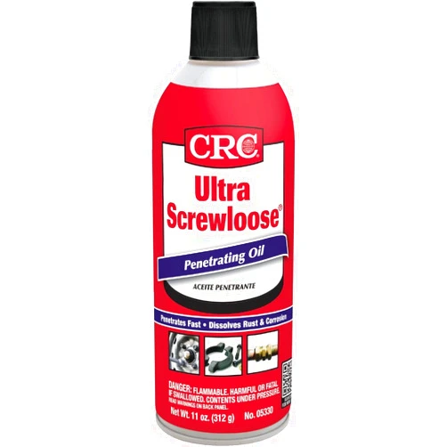 CRC Ultra Screwloose Super Penetrant 05330 – 11 Wt. Oz., Penetrating Oil