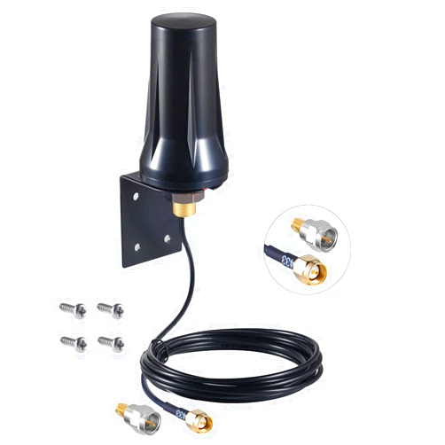 Eifagur Smart Gate Door Opener Extended Long Range Receiver Replacement 433MHz Antenna for GTO Mighty Mule MM571W MM572W MM371W MM372W MMS100 LiftMaster Ghost Controls Automatic Garage Gate Opener，Eifagur