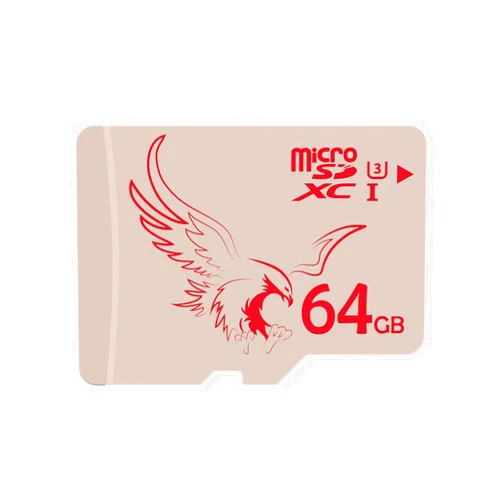 BRAVEEAGLE 64GB Micro SD Card U3 microSDXC Memory Card Class 10 for Dashcam/Surveillance (64GB UHS-I 3)