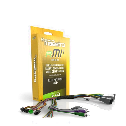 ADS iDatalink HRN-RR-MI1 T-Harness Compatible with Select 2008-Up Mitsubishi Vehicles