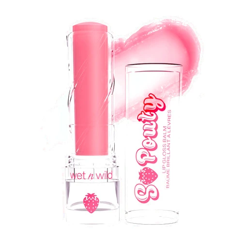 wet n wild Tinted Lip Balm Perfect Pout So Pouty Lip Gloss Balm Pink Sweetest Pick