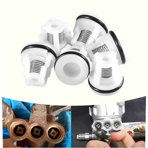 Bonbo Check Valve Kit/ AR2233 Replacement Pressure Washer Valve Kit for AR Annovi Reverberi RMW&Rmv Series Pumps, Replace for Mi-T-M 70-0409, for Briggs & Stratton 200344GS, EZ Start, 6 Pack