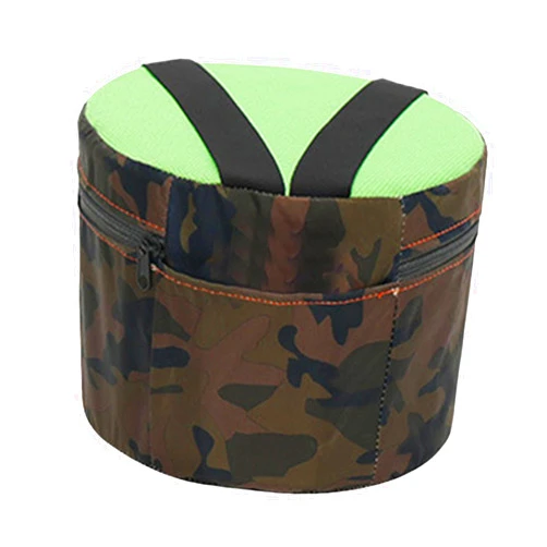 Leefasy Garden Wearable Stool, Workseat Bench Chair Seat Round Stool Small Garden Stool, Outdoor Fishing Chair, for Fishing Farm Gardening Camping, 18cm Foam