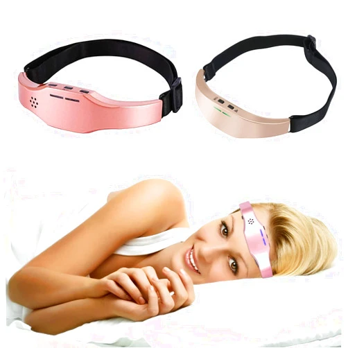 HGGOP Sleep Headband Sleep Aid Machine for Insomnia, Sleep Aid Device for Adults Portable Head Massagering Treatment of Insomnia Headache Relief and Relaxation Device for Valentines Day Gift