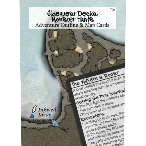 Inkwell Ideas Sidequest Decks: Monster Hunts