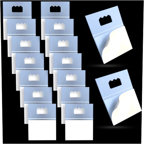 Fallingstar 30 Pack Picture Hangers Adhesive Foamboard Hanger Plastic Sawtooth Adhesive Picture Hanger No Nail Picture Hangers (30)