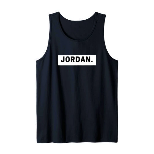 Words Shirts Co20 Jordan Tank Top