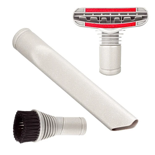 RJMom Dyson Replacement Pack - Upholstery & Crevice Tools Plus Brush Attachment (3KIT) DC14 Compatible & More