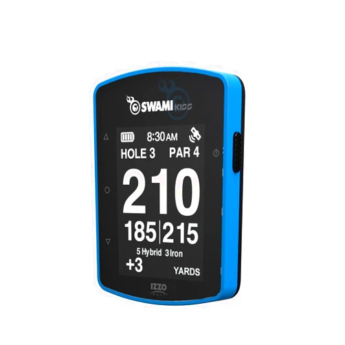 Izzo Swami KISS 2.0 Handheld Golf GPS Ragnefinder with Integrated Magnets - Blue