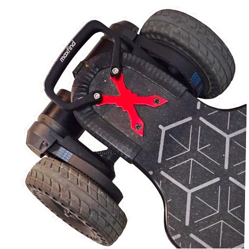 Maxfind Skateboard Handle – Ergonomic & Comfortable Grip for Electric Longboards& E-Boards, Easy to Install & Lightweight,Waterproof & Durable Aluminum Design