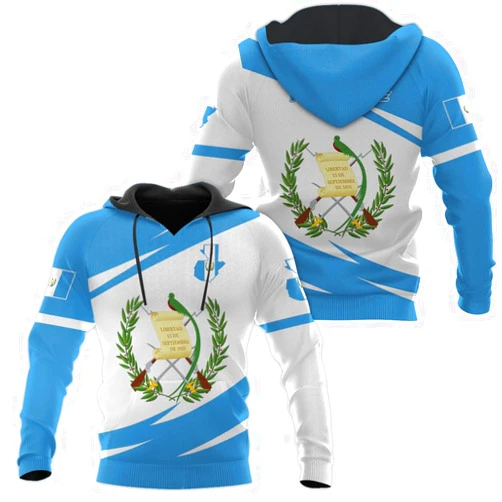 Generic Vybonz Personalized Guatemala Hoodie, Guatemala Jersey, Guatemalan Prides Hoodie, Camisolas De Guatemala Para Hombres
